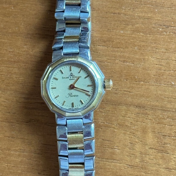 Baume & Mercier Accessories - VINTAGE BAUME & MERCIER RIVERIA LADIES WATCH